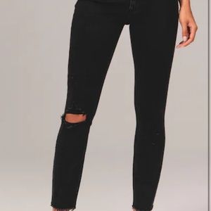 Abercrombie and Fitch High Rise Skinny Jeans